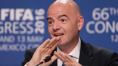 100 Tage FIFA-Chef Infantino