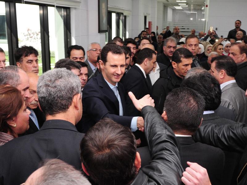 Regimenahes syrisches Parlament tagt erstmals in Damaskus