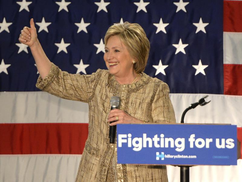 Hillary Clinton nach Sieg in Puerto Rico fast am Ziel