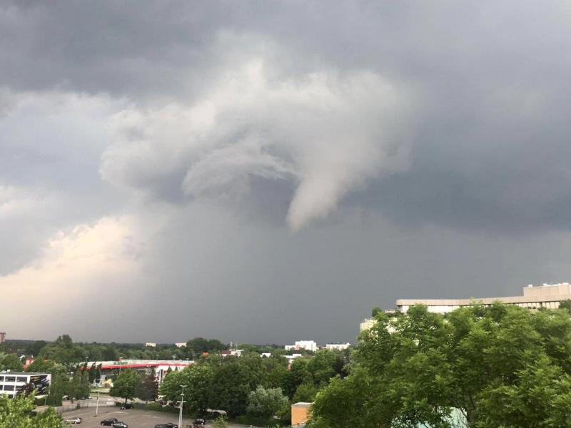 Unwetter toben weiterhin über Deutschland