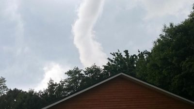 Regenmassen und wohl ein Tornado – Aufräumen nach Unwettern