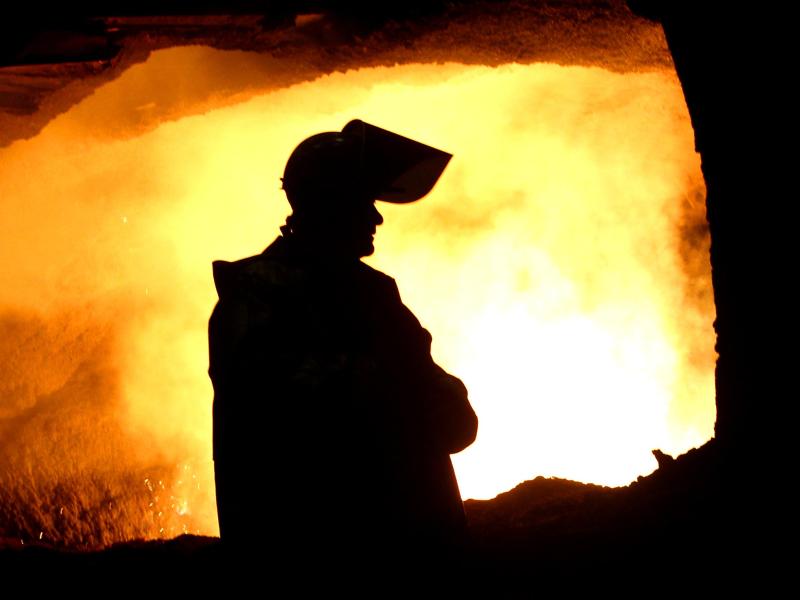 Stahlproduktion in Deutschland gestiegen