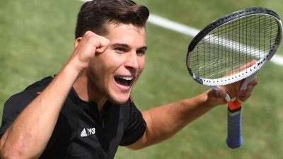 Thiem in Stuttgarter im Halbfinale gegen Federer