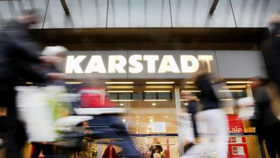 Bei Karstadt klingeln die Kassen