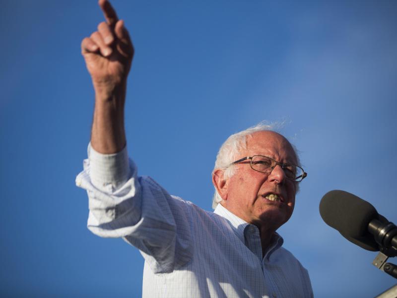 Sanders gibt Rennen um Präsidentschaftskandidatur nicht auf