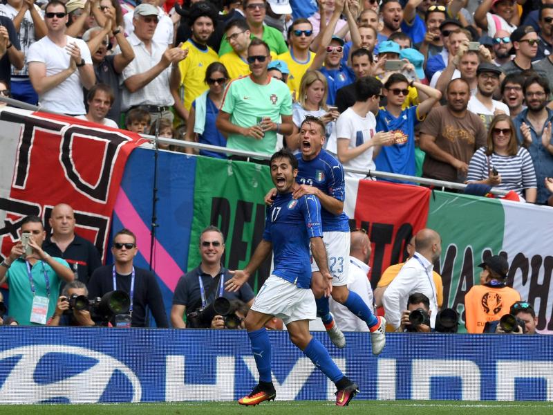 Eder schießt Italien ins Achtelfinale – Schweden vor EM-Aus