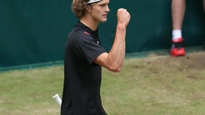 Zverev im Finale von Halle – Niederlage für Federer