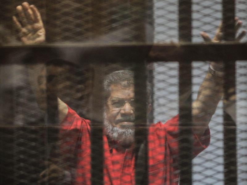 Verrat von Staatsgeheimnissen: Lebenslang für Ägyptens Ex-Staatschef Mursi