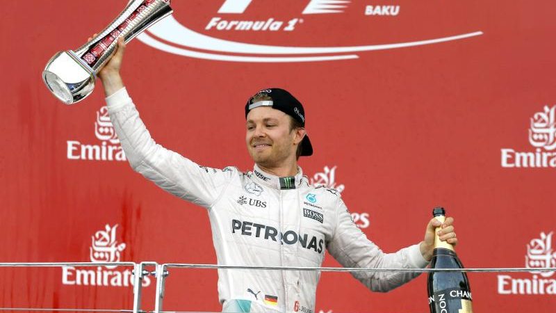 Rosbergs voller Erfolg: In Baku zum zweiten Grand Slam