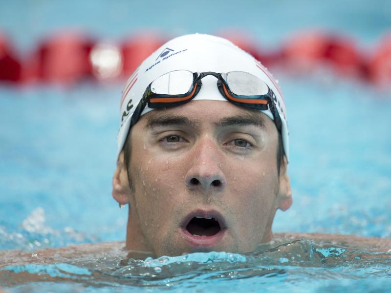US-Trials: Schwimm-Star Phelps als Papa im Pool