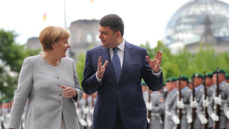 Ukrainischer Ministerpräsident zu Antrittsbesuch in Berlin