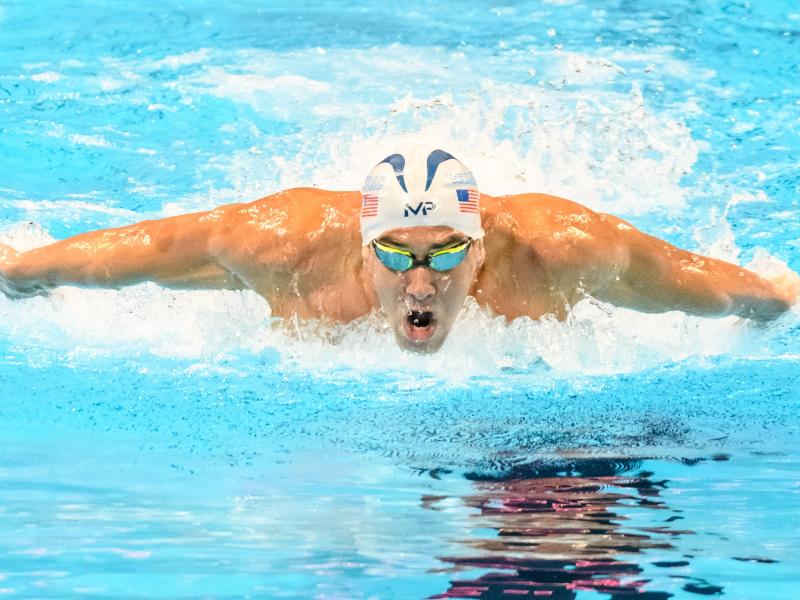 Phelps zum fünften Mal bei Olympia