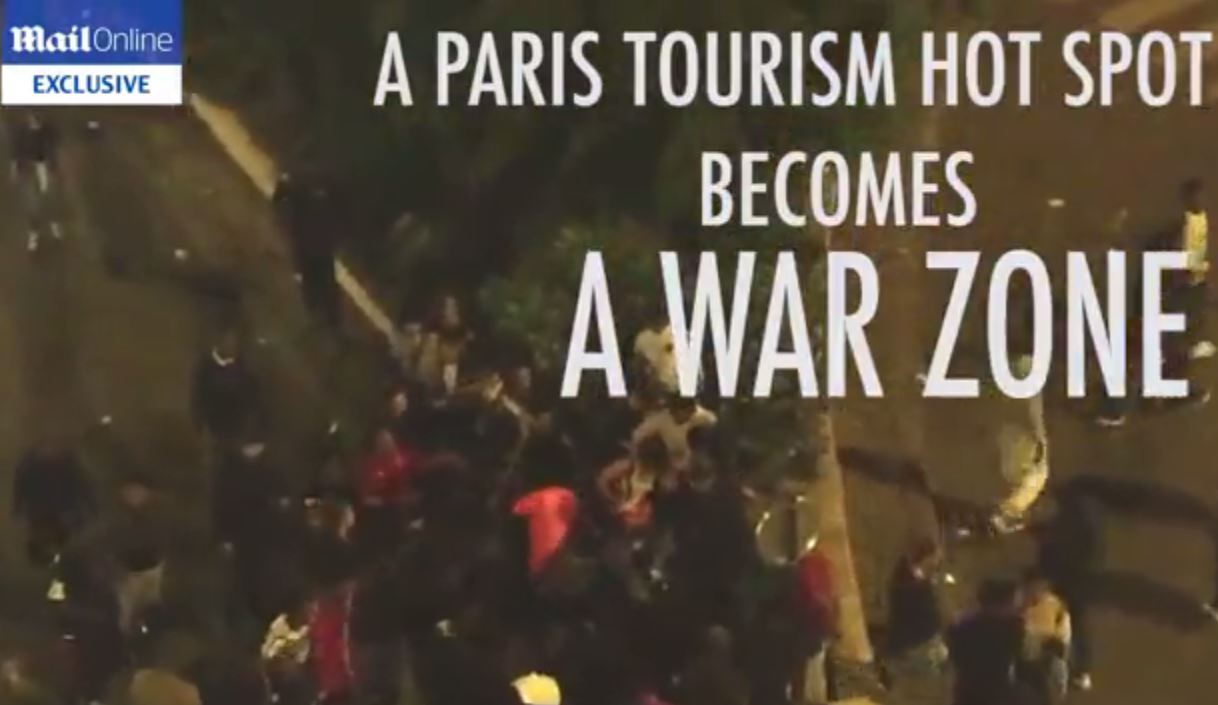 „Kriegsgebiet“ Paris: Frau brutal von Jugendmob angegriffen – Sicherheitskamera zeichnet Schläge und Tritte auf