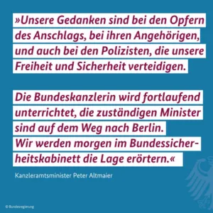 Steffen Seibert zum Anschlag in München Foto: screenshot / epochtimes