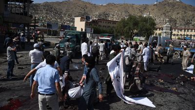 Mindestens 80 Tote bei Doppelanschlag in Kabul