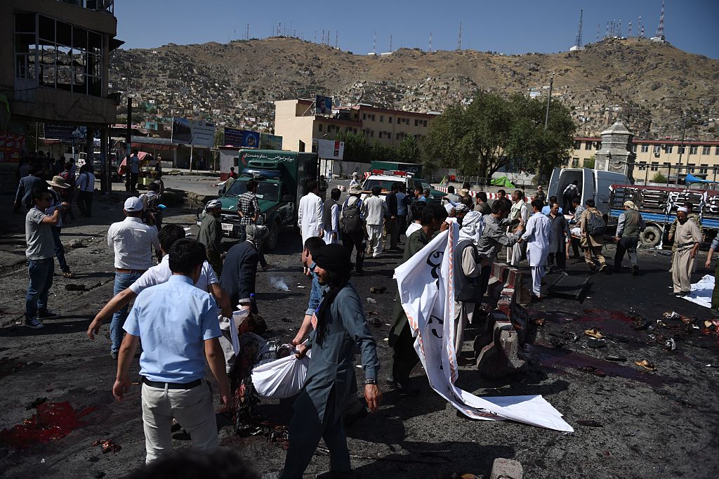Mindestens 80 Tote bei Doppelanschlag in Kabul