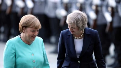 Merkel und May wollen Beziehung auf neues Fundament stellen