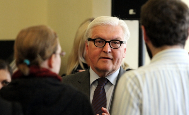Steinmeier will Bürger-Dialog für Leitlinien der Außenpolitik