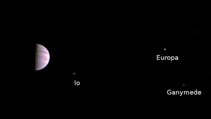 Nasa-Sonde „Juno“ schickt erste Fotos vom Jupiter
