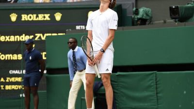 Zverev scheitert als letzter Deutscher in Wimbledon