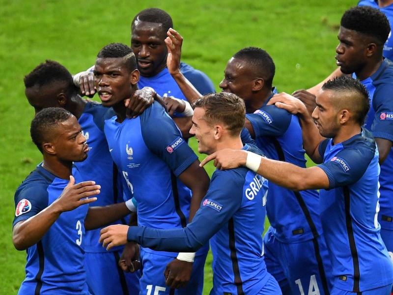 Frankreich beendet mit einem 5:2-Sieg Islands EM-Märchen