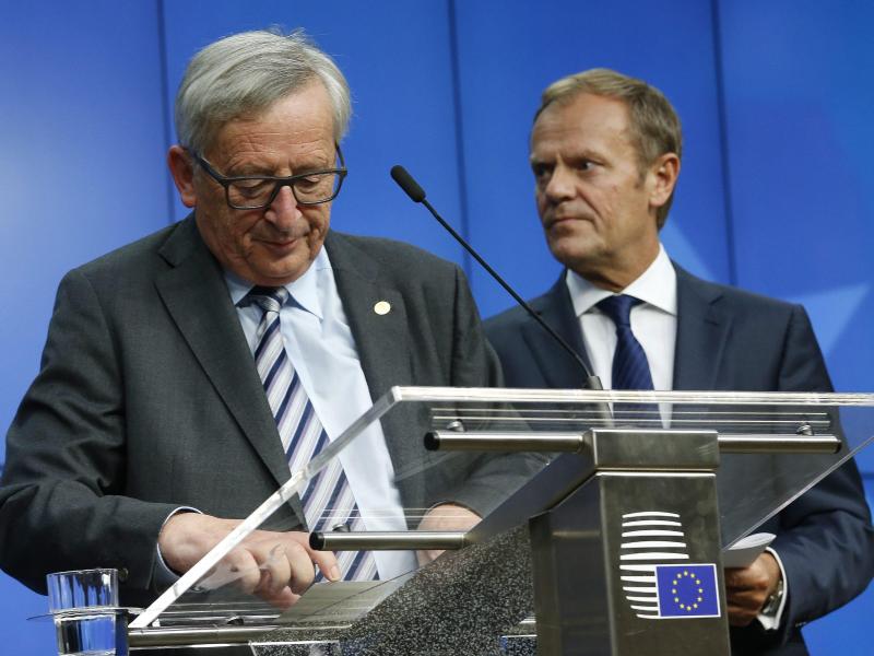 Juncker und Tusk weisen türkische Nazi-Vergleiche zurück
