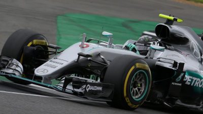 Strafe nach Funkspruch: Rosberg in Silverstone nur Dritter