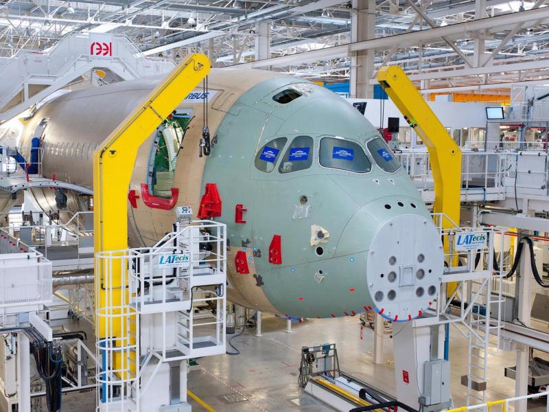 Nach Weihnachtsfeier: 700 Beschäftigte von Airbus Atlantic krank