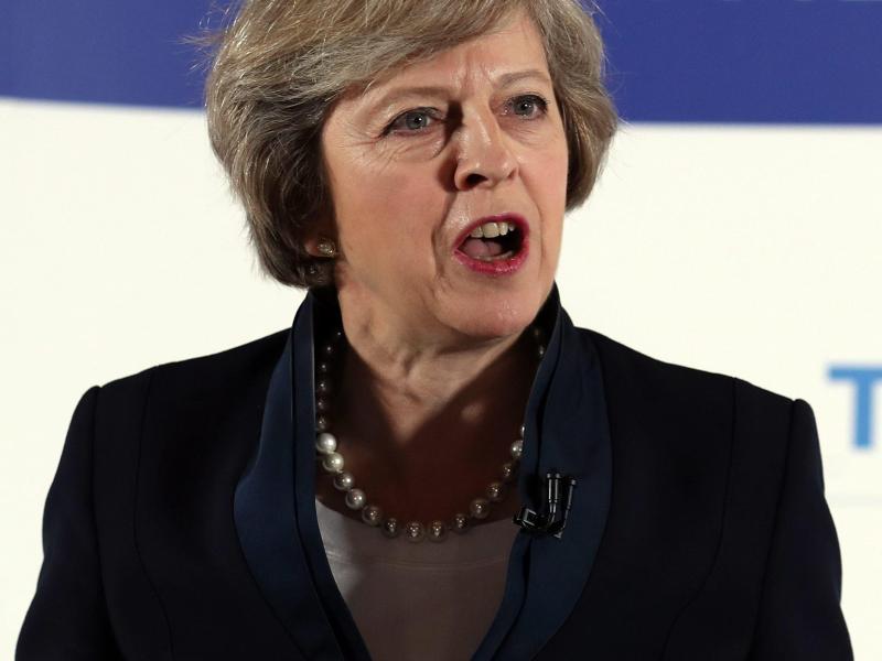 Theresa May soll Großbritannien in den Brexit führen
