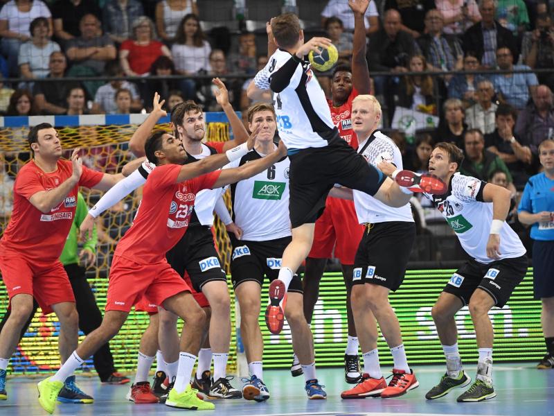 Deutsche Handballer gewinnen Olympia-Test gegen Tunesien