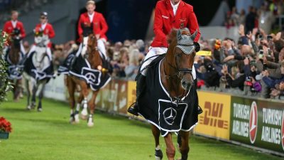 Ludger Beerbaum und Isabell Werth führen Springreiter bei Olympia an