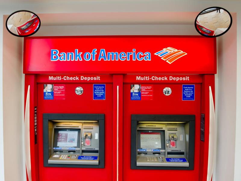Bank of America mit deutlichem Gewinnrückgang
