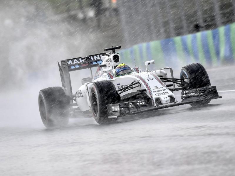 Regen-Chaos bei Formel-1-Qualifikation am Hungaroring
