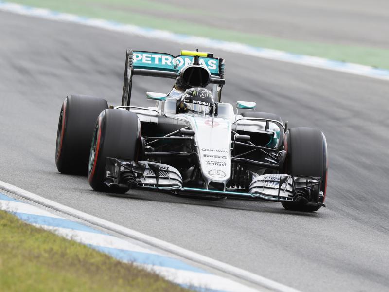 Rosberg auch im Training vor Quali vor Hamilton