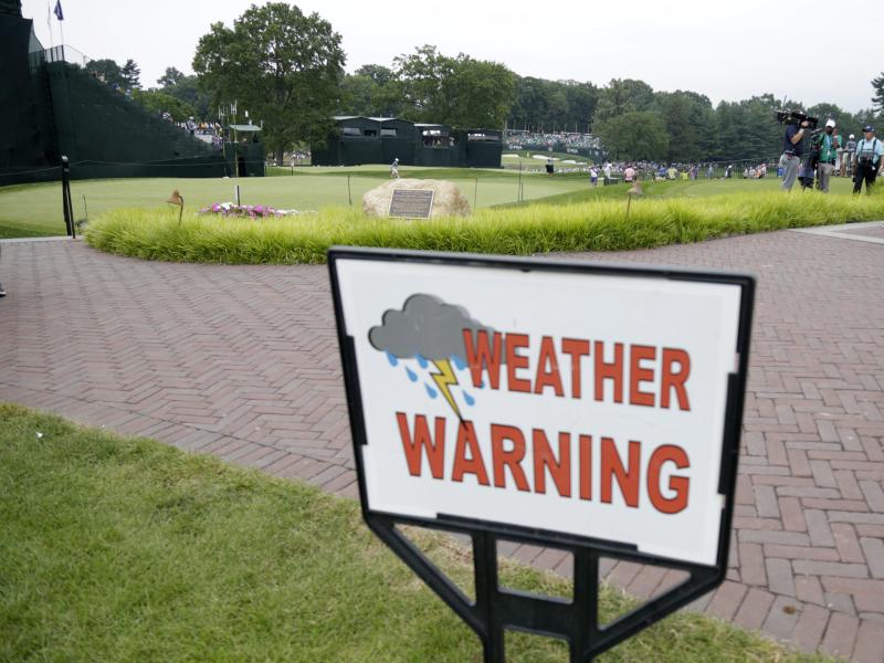 PGA-Championship: Dritte Runde wegen Regens abgesagt