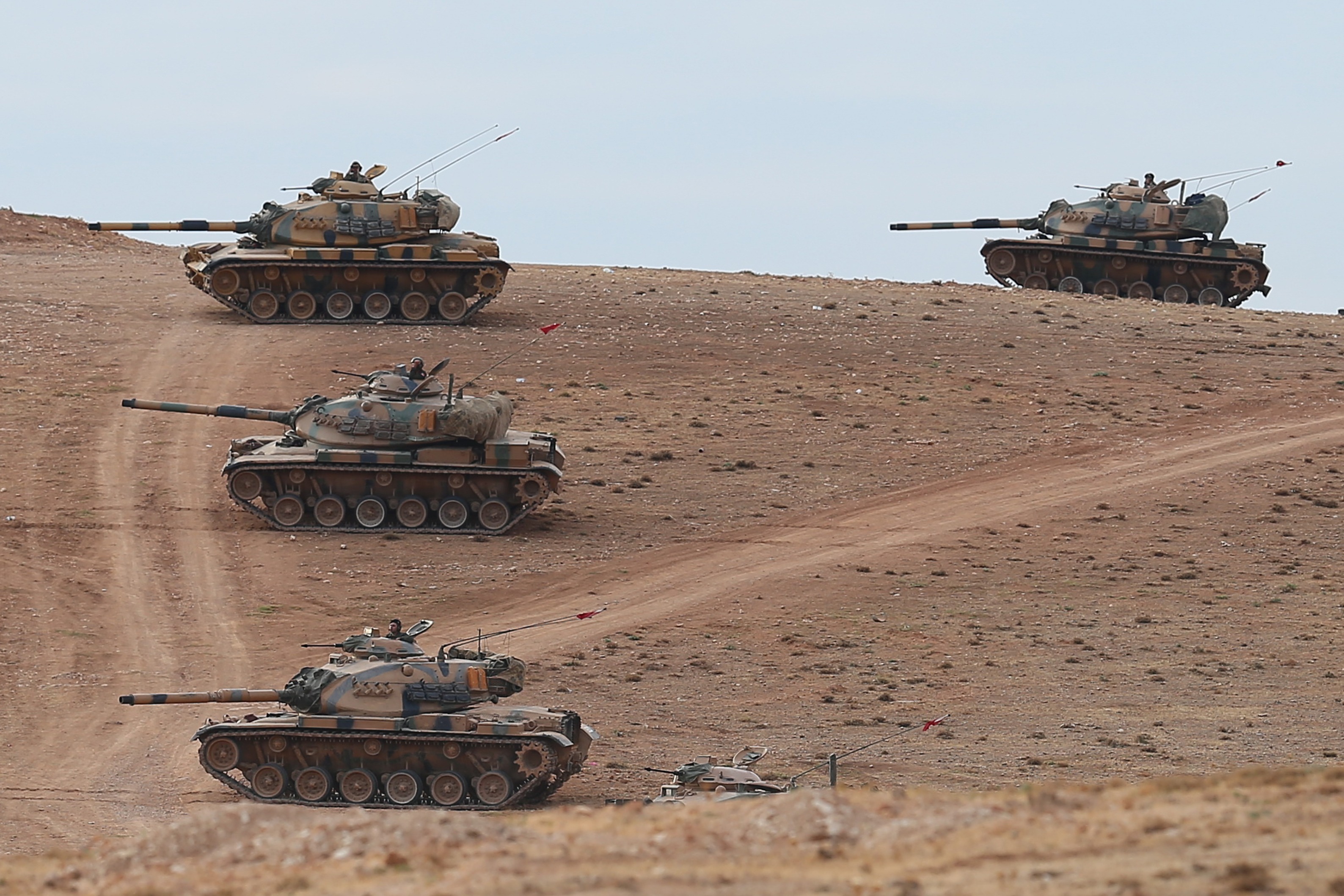 Syrien-Offensive: Türkei will Kurden hinter Euphrat zurückdrängen – mit 20 weiteren Panzern