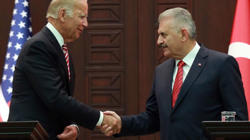 USA buhlen um Gunst der Türkei: Joe Bidens beinahe peinliche Rede
