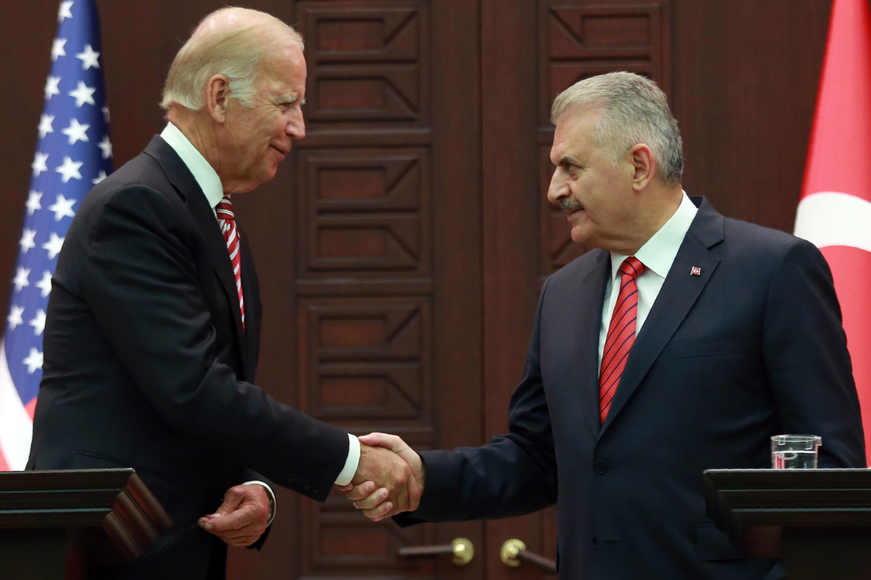 USA buhlen um Gunst der Türkei: Joe Bidens beinahe peinliche Rede