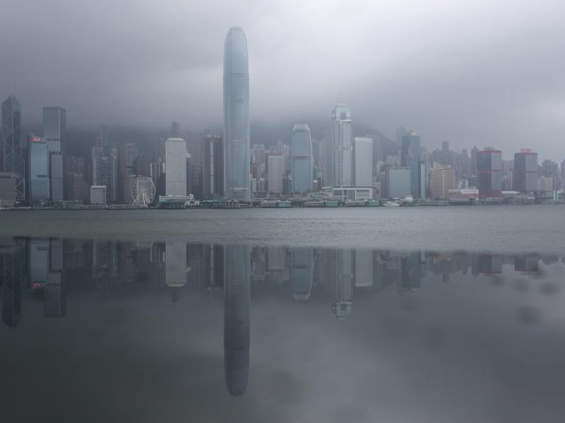 Schwerer Taifun fegt über Hongkong und Südchina hinweg