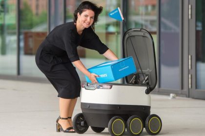 Lieferroboter und Paketdrohnen: Die schöne neue Zustellwelt