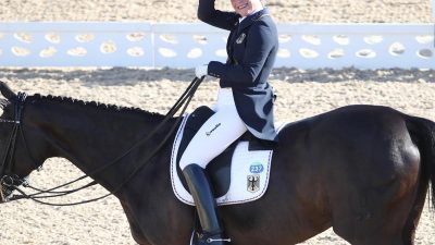 Gold für Dressurreiter ganz nah – Leichtathleten starten