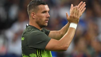 Podolski beendet Karriere in Fußball-Nationalmannschaft