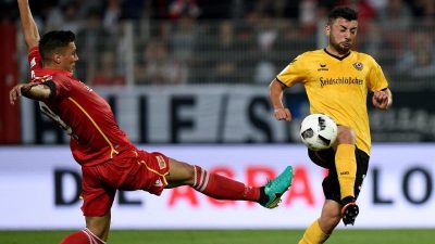 Remis im Ostduell: Union und Dresden trennen sich 2:2