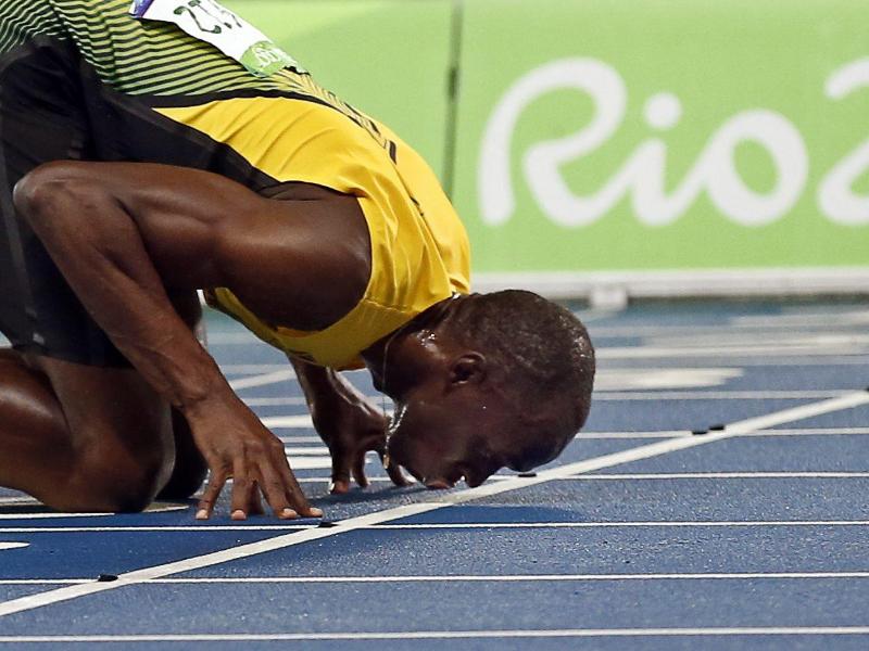 «Inmitten von Ali und Pelé»: Bolt sprintet in den Olymp