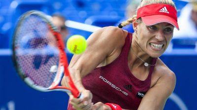 Kerber beim Tennis-Turnier in Cincinnati im Halbfinale