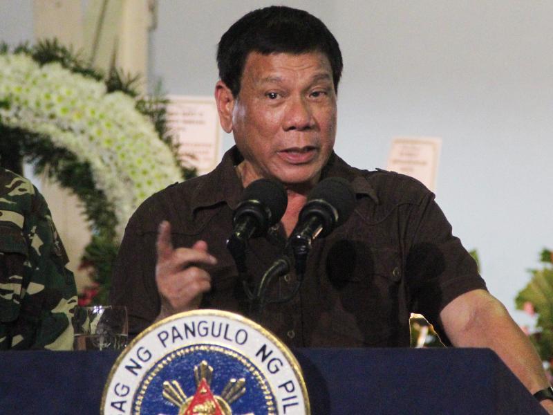 Duterte: Trump wünscht philippinischer Führung Erfolg im Anti-Drogen-Kampf