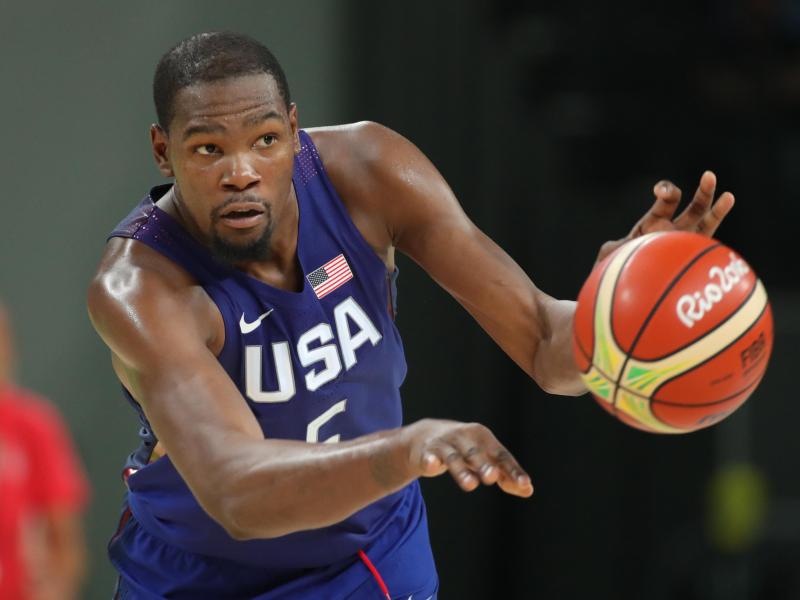 US-Basketballer feiern überlegen 15. Olympiasieg