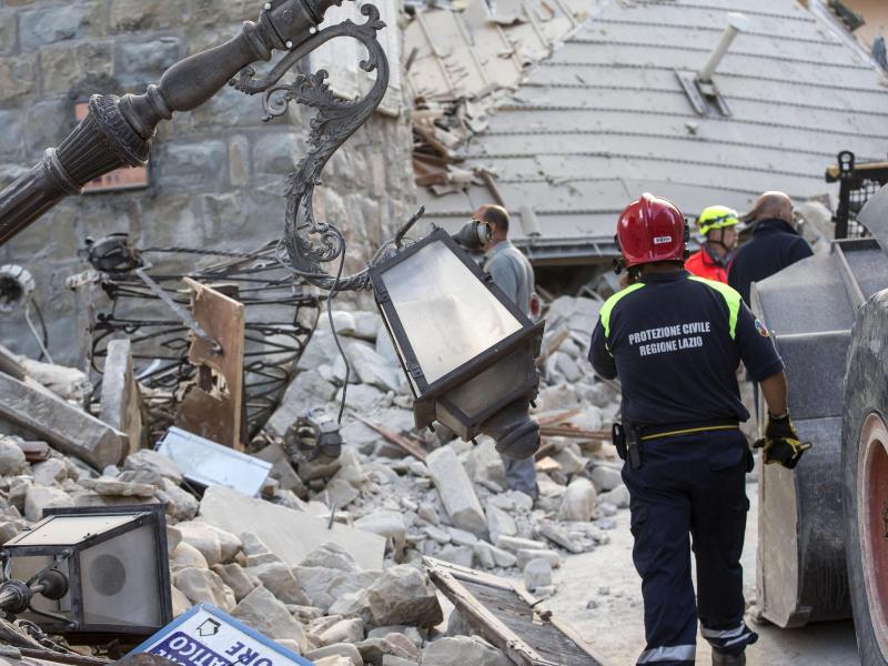 „In Sekunden alles zerstört“ beim Erdbeben in Italien