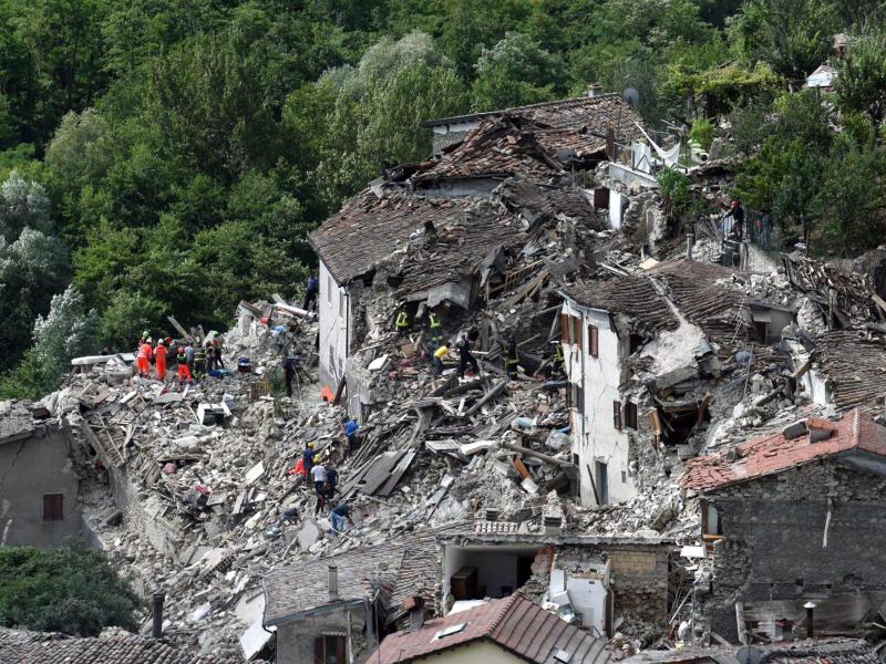 Erdbebengefährdete Gebiete in Europa