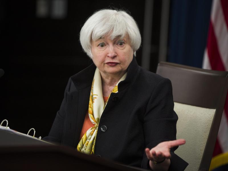 US-Notenbank-Chefin Yellen spricht über mögliche Anhebung der Leitzinsen